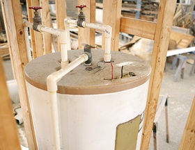 water heater installation